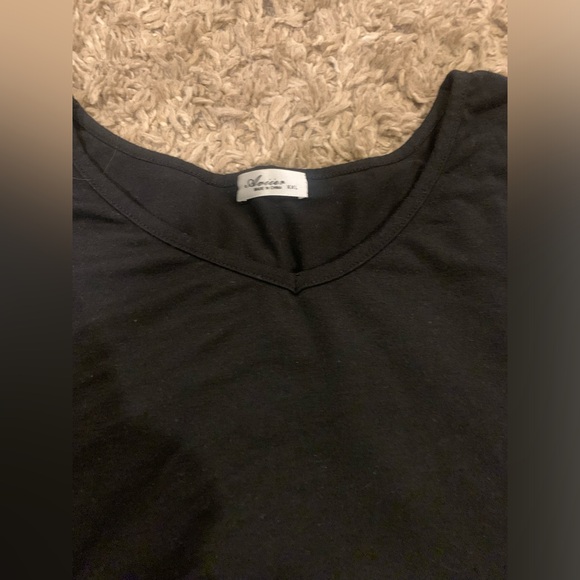 Aviier, size XXL, black, short sleeve dress - Picture 4 of 4